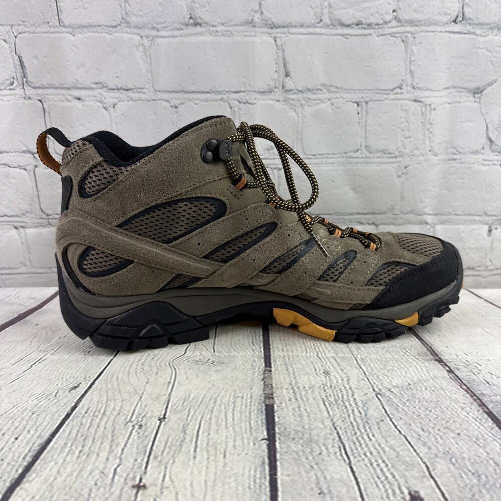 Merrell Moab 2 Vent Hiking Boot Mid Mens US 12.5 Waterproof Suede J06045 EUC - Picture 8 of 10
